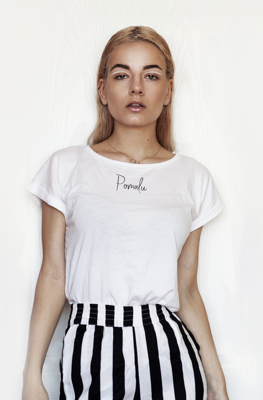 Tričko Pomalu White W