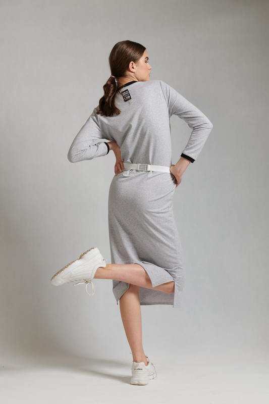 Šaty Rubber Grey