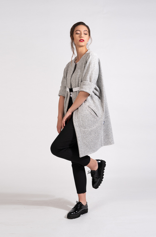 Kabát Coat Grey