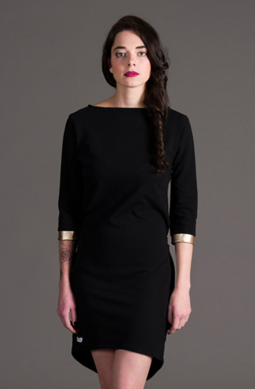 Tunikošaty Black/Gold