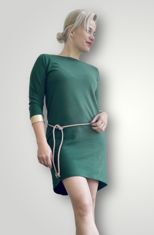 Tunikošaty Green/Gold