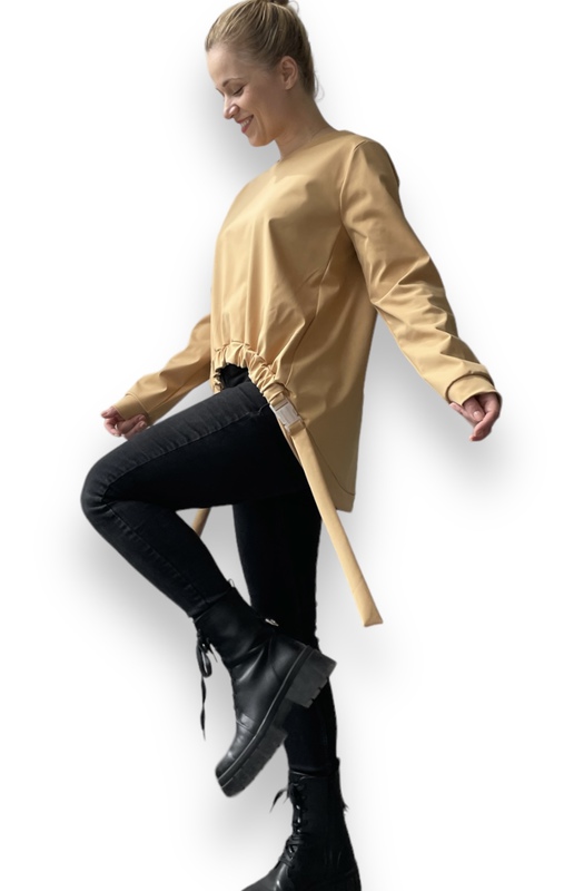 Mikina Minimalist Ocre