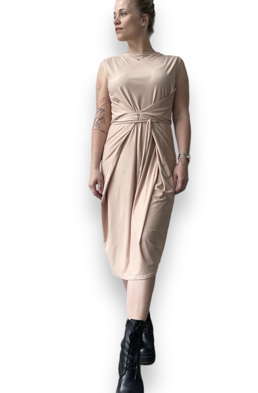 Dress Wrap Nude
