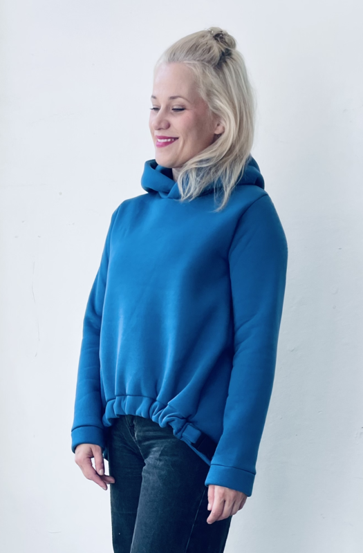Mikina Minimalist Blue