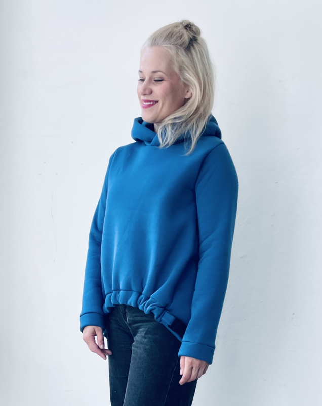 Mikina Minimalist Blue