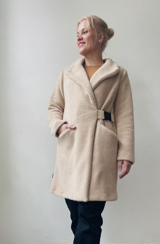 Kabát Beige