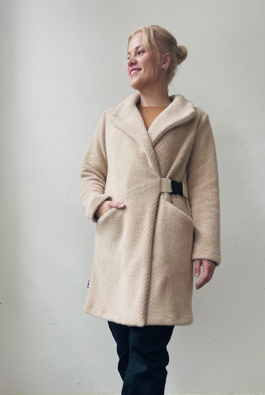 Kabát Beige
