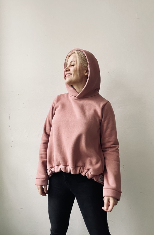 Mikina Minimalist Pink