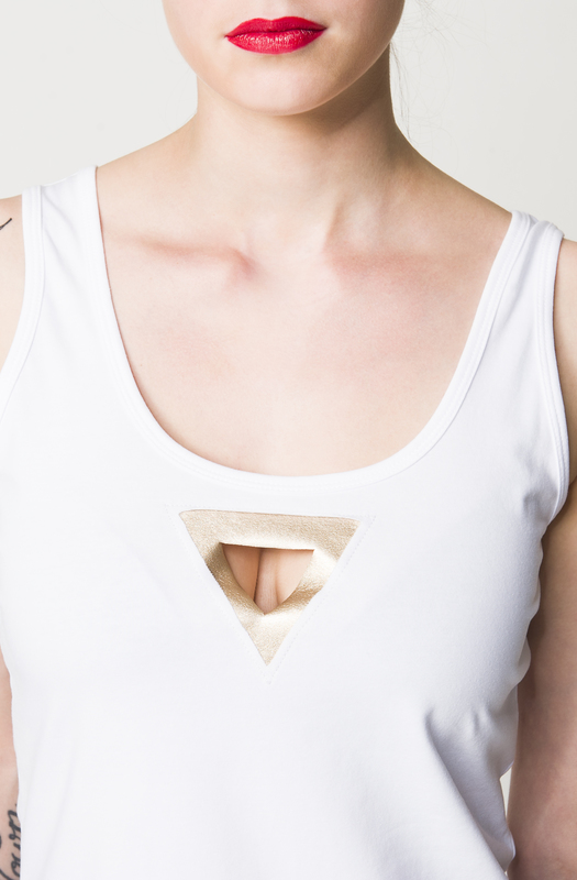 Top Triangle White